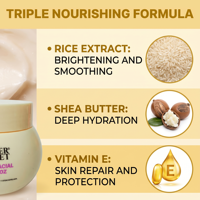 Krim Wajah Beras Fermentasi Flower Secret 200ml Ukuran Keluarga Mencerahkan Kulit untuk Semua Jenis Kulit - OEM/ODM & Agen Global Dicari