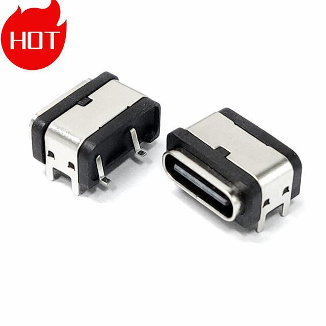 Водонепроницаемый, 2, 5, 8, 12 Pin Micro Usb разъем Pcb женский припоя, A, B, C типа Dip Вертикальная 90 180 градусов Мини Micro Usb разъем