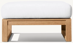 Ensemble de canapés d'extérieur modernes en teck imperméable de luxe pour patio, jardin, hôtel et cour, meubles de salon de détente - Product Image 6