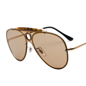 Moda donna Vintage Diamond Cut Ocean Lens occhiali da sole piccoli occhiali da sole rettangolari senza montatura 2022 occhiali da sole River Men Metal <span class=keywords><strong>Age</strong></span> - Product Image 2