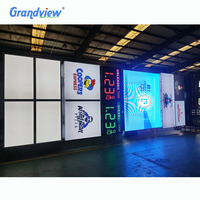Panneau d'affichage numérique LED autoportant en acier inoxydable pour station-service, résistant aux intempéries, personnalisable