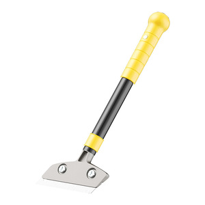 Industrial Aluminum Alloy Yellow Cleaning Blade Cleaning Knife Tool Glass Scraper Removing Glass Glue Floor - Product Image 1