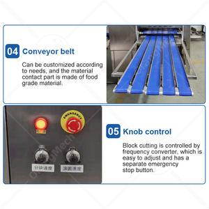 เครื่องตัดลูกกลิ้งแป้งแฮมเบอร์เกอร์อัตโนมัติเต็มรูปแบบขนาดเล็ก800กรัมเครื่องแบ่งขนมปังเครื่องทำเบเกอรี่ - Product Image 5