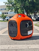 Generador Portátil de Gasolina Silencioso y Ecológico de 2kW y 4 Tiempos, Directo de Fábrica, con Certificación CE, para Uso Doméstico y Exterior, Energía de Respaldo, Envío Inmediato