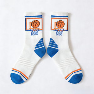 Chaussettes de sport OEM pour enfants, baseball, football, montantes, avec logo personnalisé, respirantes, séchage rapide, garçons, filles - Product Image 1