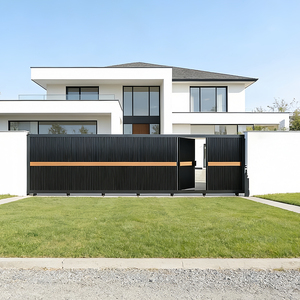 <span class=keywords><strong>Portail</strong></span> <span class=keywords><strong>Coulissant</strong></span> <span class=keywords><strong>Motorisé</strong></span> en Aluminium pour Villa, Entrée Principale, Allée, Système d'Ouverture Automatique Télécommandé, Clôture de Jardin de Luxe - Product Image 4