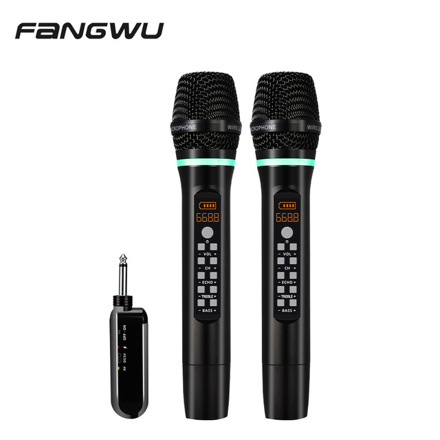 Karaoke Use Recharging Echo Control Portable Wireless Microphone