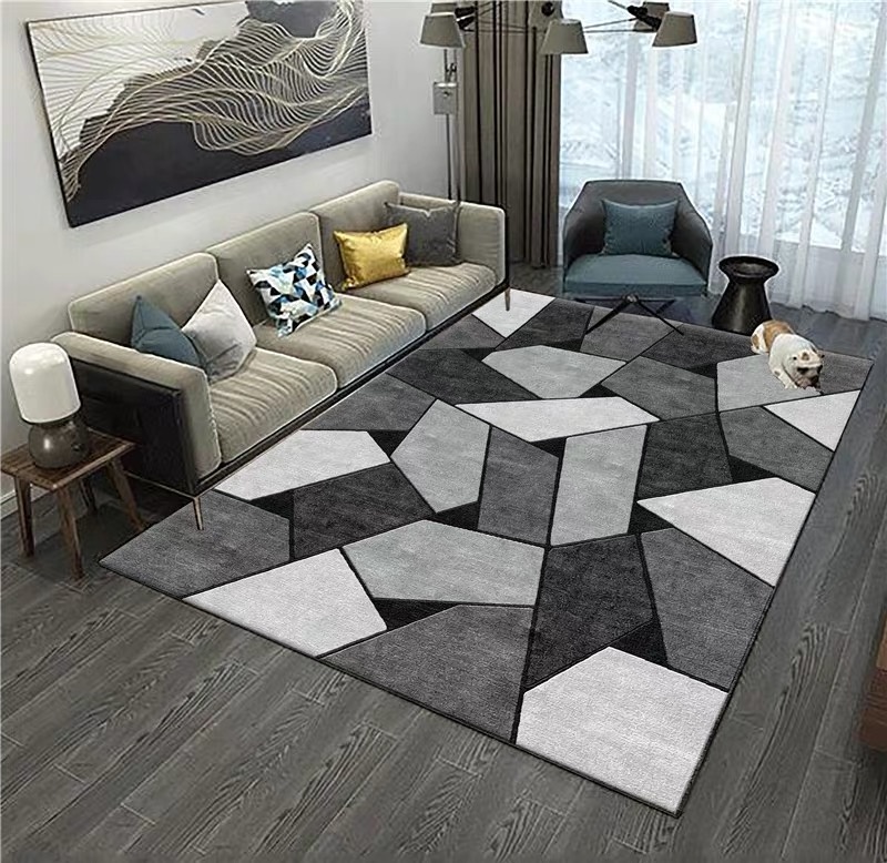 Tapis 3d large, tapisserie imprimée personnalisée, luxueux, pour salon, décoration de la maison