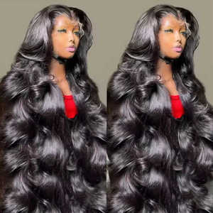 Nature Raw Virgin <strong>Body</strong> <strong>Wave</strong> 13x6 HD Lace Front Human Hair Wig 30 36 Inch Brazilian 13x4 Hd Lace Frontal Wigs for Black Women - Product Image 1