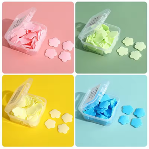 Savon liquide pour les mains aux pétales <span class=keywords><strong>de</strong></span> rose, mini-fleurs <span class=keywords><strong>de</strong></span> papier dissolvables, ingrédients naturels, soin <span class=keywords><strong>de</strong></span> la peau, accessoire <span class=keywords><strong>de</strong></span> bain et <span class=keywords><strong>de</strong></span> toilette quotidien - Product Image 5