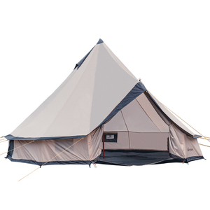 Tenda a Campana Yurt da <span class=keywords><strong>Campeggio</strong></span> Esterno 3M 4M 5M <span class=keywords><strong>in</strong></span> Tessuto di Cotone, Impermeabile e Ignifuga, per Glamping - Super Offerta - Product Image 1