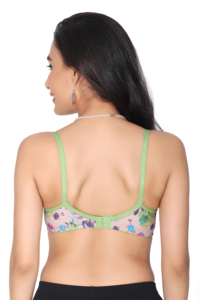 Soutien-gorge intégral extensible dans quatre directions en polyamide et élasthanne pour femme |   Dorsal en U souple |   Sangles réglables |   Fermeture au dos |   Coupe - Product Image 4