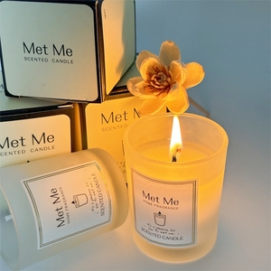 Bougies tendance de luxe de haute qualité avec boîte en pot Bougies en cire de soja parfumée pour anniversaire Saint-Valentin Bougie cadeau - Product Image 1