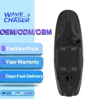 Planche de surf électrique Wave Chaser EPP 72V étanche pour les lacs et les rivières, sports nautiques, amusement