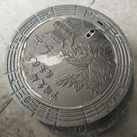 Couvercle de manhole SMC pour puits de chauffage centralisé