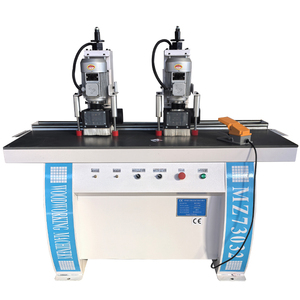 Machine à percer les charnières <span class=keywords><strong>Blum</strong></span> pour le travail du bois, double tête, sans poussière, pour armoires - Product Image 1
