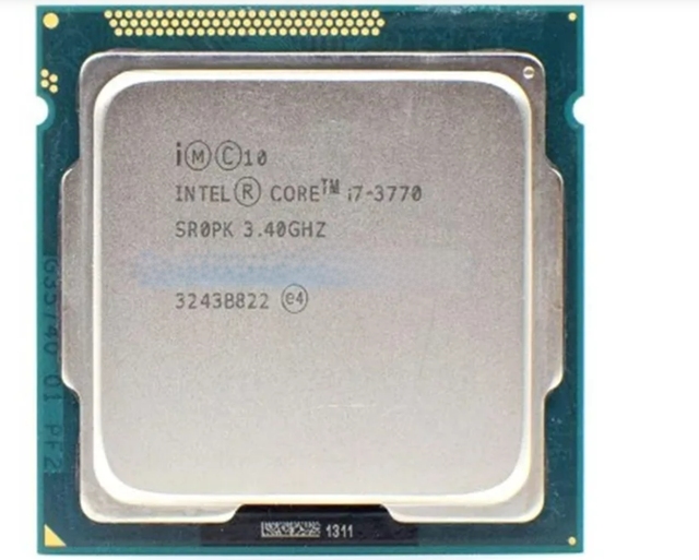 3.4GHz 8M 5.0GT/s LGA 1155 SR0PK CPU Desktop Processor Used Intel Core I7 3770