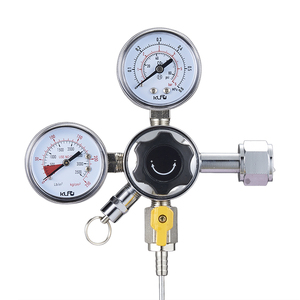 Regulador de Presión de <span class=keywords><strong>Gas</strong></span> CO2/AIRE de Latón Popular para Kegerator CGA320 KLF KLF07-01, Modelo con Presión Máxima de Entrada de 3000 PSI - Product Image 1