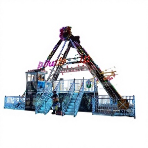 Manège de bateau pirate antique à 24 places, pour intérieur/extérieur, avec construction en acier et fibre de verre, capacité supérieure à 500 kg - Product Image 1