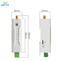 Routeur Wi-Fi industriel 4G LTE de taille mini Ebyte, modem GPRS GSM, passerelle RS485, module sans fil 4G DTU