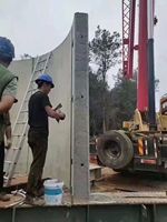 Formule anti-affaissement étanche haute résistance pour l'épissage de segment de tour en béton d'éolienne-Construction époxy structurelle