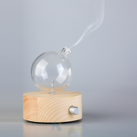 Diffuseur d'huiles essentielles en bois naturel personnalisé, nouveau, créatif, unique, pour la maison, avec étiquette privée