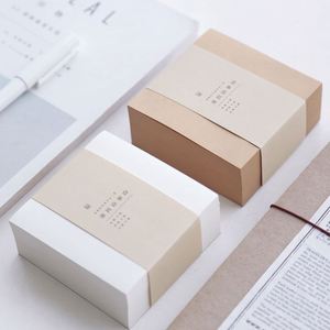 400 Sheets Minimalist Style Tearable <b>Memo</b> <b>Pads</b> Assorted Neutral Colors Elegant Packaging Office/School Daily Note-taking - Product Image 1