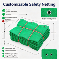 Filet de protection anti-UV en HDPE écologique, résistant à la poussière et au vent, pour la construction et la protection des chantiers – Vente chaude