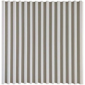 Panneau à vagues personnalisé en bois massif Emboîtement étanche à l'humidité moderne <span class=keywords><strong>Image</strong></span> décorative gaufrée Panneaux muraux cannelés incurvés pour hôtel - Product Image 5