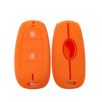 Housse de protection en silicone à 7 boutons pour clé intelligente, compatible avec les télécommandes Hyundai Palisade et Ioniq – Vente en gros