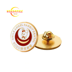 Vàng Mạ Tùy Chỉnh Nam Châm Huy Hiệu Men Cứng Pin Lion Câu Lạc Bộ Kim Loại Men Ve Áo Pin Phù Hiệu Với An Toàn Pin - Product Image 4