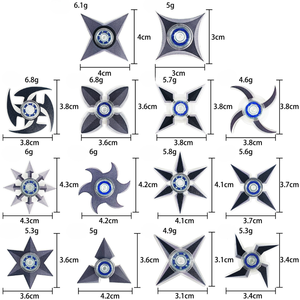 Đa Ninja Boomerang Mô Hình Vũ Khí Đồ Chơi Cứu Trợ Căng Thẳng Vui Chơi Ngón Tay Tay Spinner Đồ Chơi Bán Buôn - Product Image 3