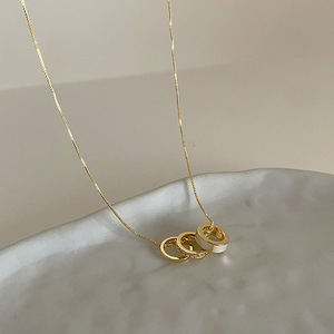 Custom PVD Gold Plated Fashion Waterproof Stainless Steel Dainty Flower Necklace for Women Jewelry - Product Image 2