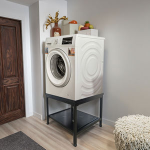 Umwelt freundliche Falt lagerung Organisation Stand Haushalts gegenstand Waschmaschine Nachlauf halter für bequemes Stehen - Product Image 2