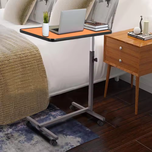 Tavolino da Letto Regolabile Chuangen Medical in Legno con Ruote per Pazienti - Product Image 4