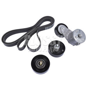 Accessoire brillant tendeur + <span class=keywords><strong>courroie</strong></span> + 2x poulie <span class=keywords><strong>de</strong></span> renvoi pour Wrangler JK 2.8 CRD 2007-2018 53034095AA 68027611AA 68027602AA - Product Image 3