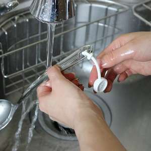 Cordon en silicone détachable avec aimant néodyme auto-adhésif pour accrochage libre des clés, idéal pour l'industrie, la cuisine et le soudage - Product Image 3