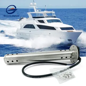 Meteran Aliran Level Tangki Diesel Laut Kapal Kapal Baja Tahan Karat Float Sensor 0 Hingga 24V Asli Universal