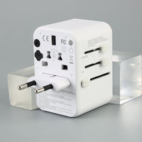 Adaptateur de voyage universel avec USB et type-c, chargeur mural intelligent Super rapide, prise électrique