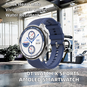 Reloj Inteligente <span class=keywords><strong>DTNO</strong></span>.<span class=keywords><strong>1</strong></span> DT Watch X con Pantalla AMOLED de <span class=keywords><strong>1</strong></span>.43 Pulgadas, Llamadas por Bluetooth, Álbum de Fotos, Reproducción de Música y Vídeo, Grabación de Audio - Product Image 2