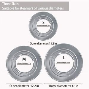 Couscous Maker 3In1 Dim Sum Korb Blau Faltbare Dampfschale Dampfgarblech Fur Die Kuche Rosafarbener Bambusdampfer - Product Image 6