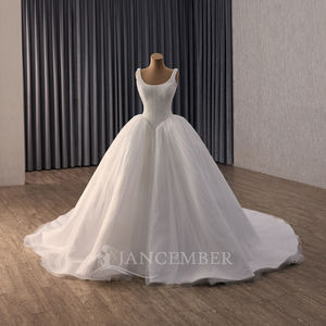 ชุดแต่งงานสีขาวห<span class=keywords><strong>ร</strong></span>ูห<span class=keywords><strong>ร</strong></span>าแบบบอลกาวน์ แขนกุด ประดับลู<span class=keywords><strong>ก</strong></span>ปัด สำหรับงานแต่งงาน <span class=keywords><strong>ร</strong></span>ุ่น Jancember 261108 - Product Image 2