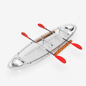 Kayak Transparente de Policarbonato para Pesca y <span class=keywords><strong>Turismo</strong></span>, para 2-3 Personas, en Oferta - Product Image 4