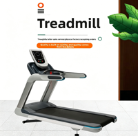 Caminadora Eléctrica de Alta Resistencia para Gimnasio/Hogar, Capacidad de 100 kg, Pantalla LED, Motor Silencioso, Amortiguación de Impactos y Ajuste Inteligente de Velocidad
