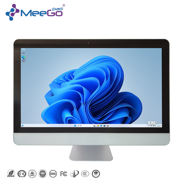MeeGopad Intel I5 2410M Desktop Pc All in One Computer Dual Core Touch Screen 23.6 Inch Office School Set Computer Pc All in One