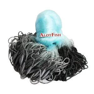 Customized Single Gill Net 90*3M Sink Fishing Net High Quality monofilament Finland Gill Net