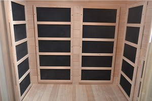 Bajo EMF cerca de infrarrojos Sauna Terapia de luz Sauna de lujo Cápsula Spa Infrarrojo 2 personas - Product Image 4