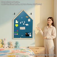 Tableau magnétique double face UCI Art Déco pour enfants, surface de dessin éducative pour la maison, cadeau d'anniversaire et pour la maison
