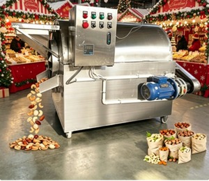Macchina Tostatrice per <span class=keywords><strong>Olio</strong></span> di Semi di Cotone, Soia, Cacao, Castagne e Semi di Sesamo a Gas - Product Image 1