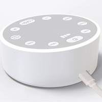 Machine à bruit blanc pour bébé, rechargeable par USB, avec arrêt programmé, lecteur de sons pour le sommeil du bébé, veilleuse, électronique pour salon